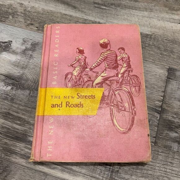 The New Streets and Roads, Basic Readers Book, 1956, Vintage, Hardcover - Picture 1 of 5